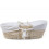 HABILL PANIER MOISE JERS BLANC CASSE 25
