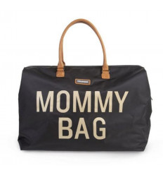MOMMY BAG LARGE BLACK GOLD 201