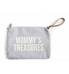 MOMMY CLUTCH GREY OFF WHITE 201