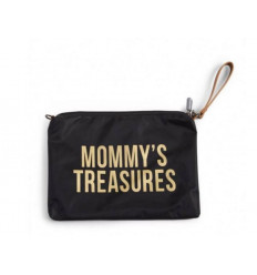 MOMMY CLUTCH BLACK GOLD 201