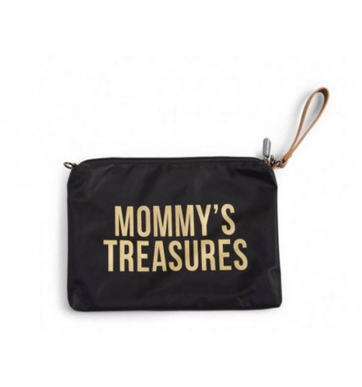 MOMMY CLUTCH BLACK GOLD 201