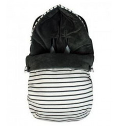 CARRYCOT AND GROUP 0 TEDDY FOOTMUFF