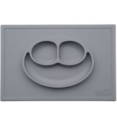 HAPPY MAT ALL IN ONE MAT&PLATE GREY 8