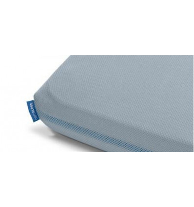 FITTED SHEET STEEL BLUE 60X120 22