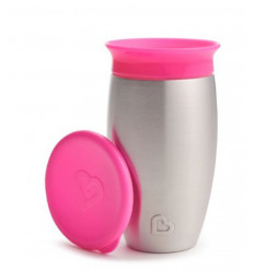 STAINLESS STEEL MIRACLE SIPPY CUP ASS 21