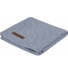SWADDLE DOEK 120 X 120 BLUE SPRINKLES 92
