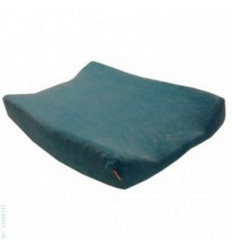HOES AANKLEEDKUSSEN VELOURS AQUA 46X68CM