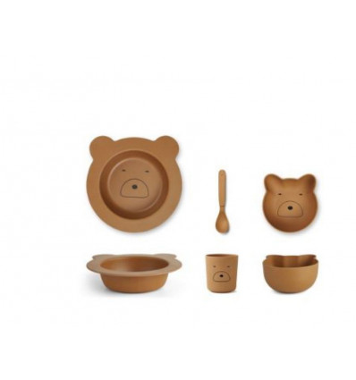 BAMBOO BOX SET MR BEAR MUSTARD 1SIZE 202