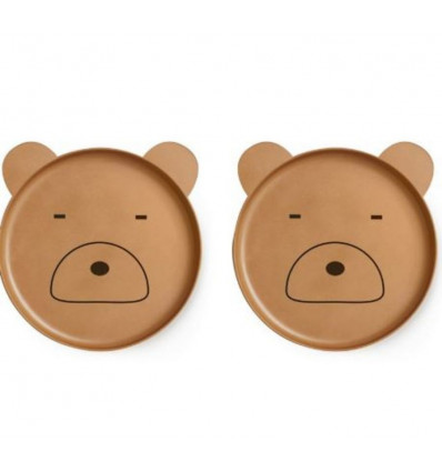 VILLUM PLATE - 2 PACK 0120 MR BEAR