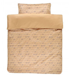 COT DUVET COVER COCOON LEMONGRASS 232