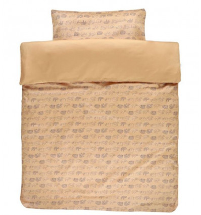 COT DUVET COVER COCOON LEMONGRASS 232