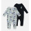 NBMNIGHTSUIT 2P ZIP BRIGHT WHITE NOOS