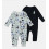 NBMNIGHTSUIT 2P ZIP BRIGHT WHITE NOOS