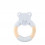 NIBBLING FOREST FRIENDS TED BEAR GREY 8