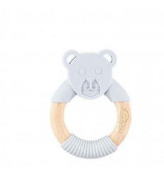 NIBBLING FOREST FRIENDS TED BEAR GREY 8