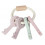 TROUSSEAU DE CLES EN BOIS ADVENTURE PINK