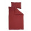 LEDIKANT DEKENOVERTREK PURE INDIAN RED 9