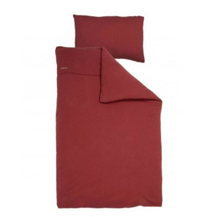 LEDIKANT DEKENOVERTREK PURE INDIAN RED 9