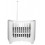 CANOPYSTICK CLASS.BABY COT WHI WASH 24