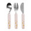 CUTLERY SET POWDER/GOLD 201
