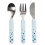 CUTLERY SET BLUE 201