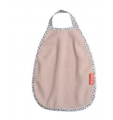 PULLOVER TERRY BIB HAPPY DOTS POWDER 22