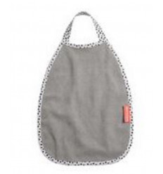 PULLOVER TERRY BIB HAPPY DOTS GREY 22