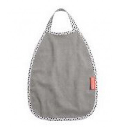 PULLOVER TERRY BIB HAPPY DOTS GREY 22