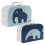 SUITCASE SET 2 PCS BLUE 21
