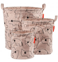 STORAGE BASKETS CONTOUR 3 PCS POWDER 22