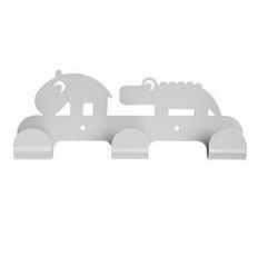 WALL HOOKS DEER FRIENDS GREY 22