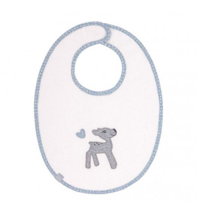 MEDIUM BIB LELA LIGHT BLUE 21