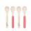 SPOON SET 4 PCS GLAMA LAMA CORAL 201