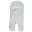 BABYNOMADE 0-6 DUBB FLEECE GRIJS/WIT 21