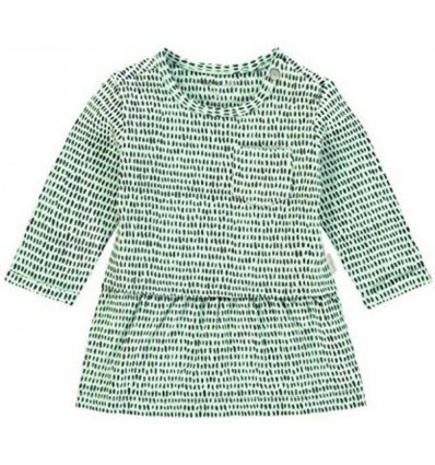 G DRESS LA POMONA AOP BIRD'S EGG GREEN 5