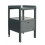 TABLE LANG CINDY 2+TIROIR MOON GREY 25