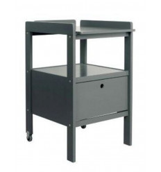 TABLE LANG CINDY 2+TIROIR MOON GREY 25
