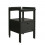 TABLE A LANGER CINDY 2+TIROIR BLACK 25