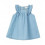 BABY GARMENT FEM WOV CO100 LIGHT BLUE