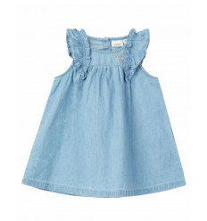 BABY GARMENT FEM WOV CO100 LIGHT BLUE