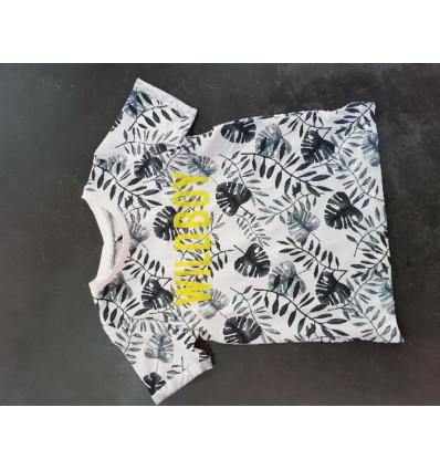 T SHIRT MALE KNIT OCO95/EA5 SNOW WHITE 1