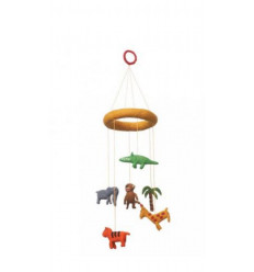 KLIPPAN FELTED MOBILE SAFARI 9