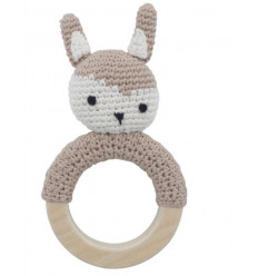 CROCHET RATTLE SIGGY ON RING 201