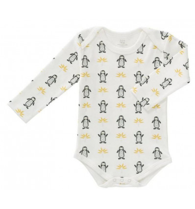 BODY LONG SLEEVE PINGUIN NEWBORN 25