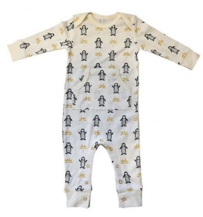 PLAYSUIT WITHOUT FEET PINGUIN NEWBORN 21