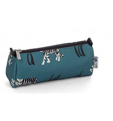 CYLINDER PENCIL CASE SNOWTIGER 9
