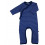 JUMPSUIT WITH FEET STRIPES HIP BLUE