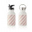 ANKER WATER BOTTLE STRIPE ROSE/CREME 202