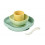 SET VAISSELLE SIL 4 PIECES YELLOW 243