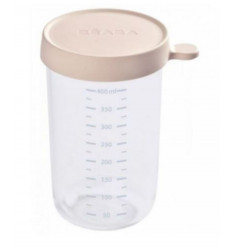 GLAZEN BEWAARPOTJE 400ML PINK 22